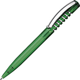 Ручка шариковая Senator New Spring Clear, зеленая