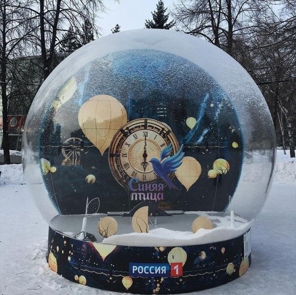 Уличная экспозиция для телеканала РОССИЯ 1