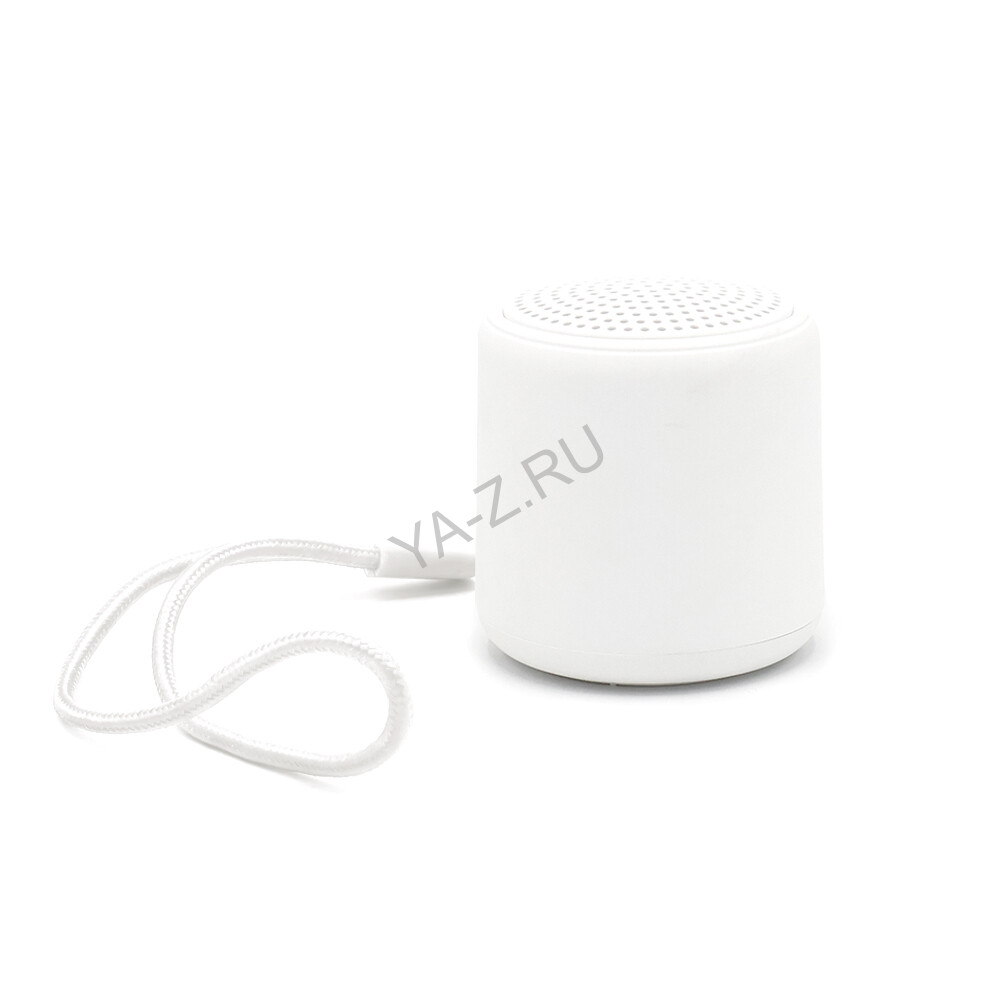 Беспроводная Bluetooth колонка Music TWS софт-тач, белый