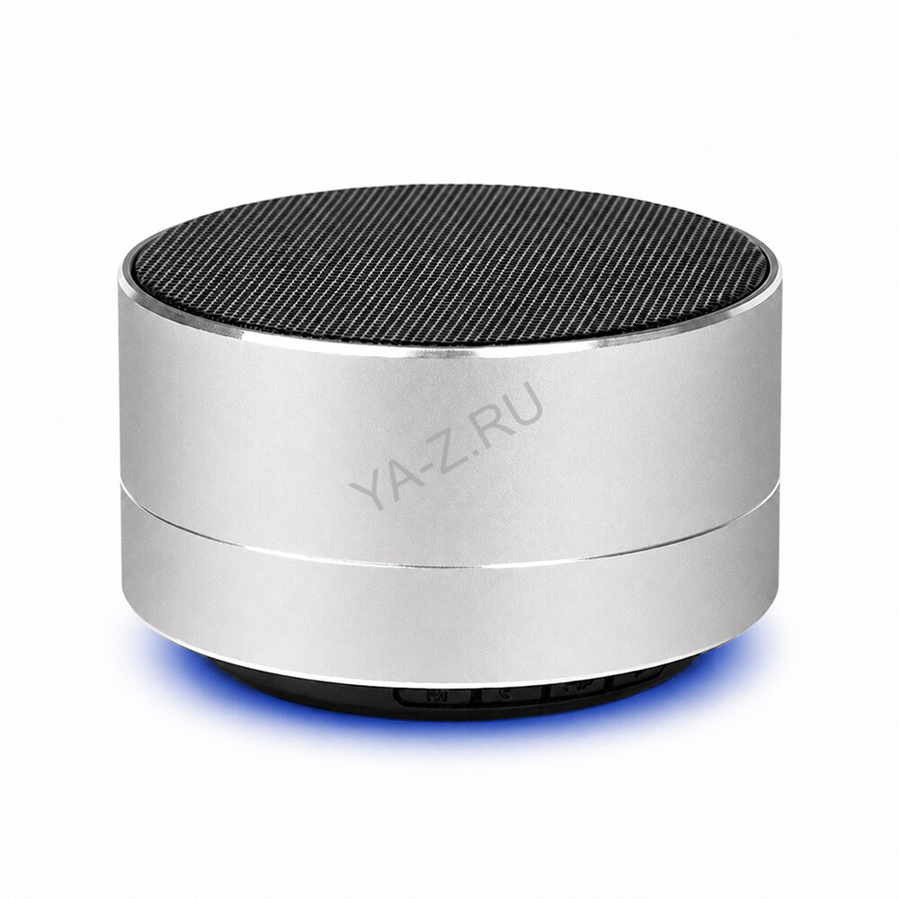 Беспроводная Bluetooth колонка MuzOn, серебристая