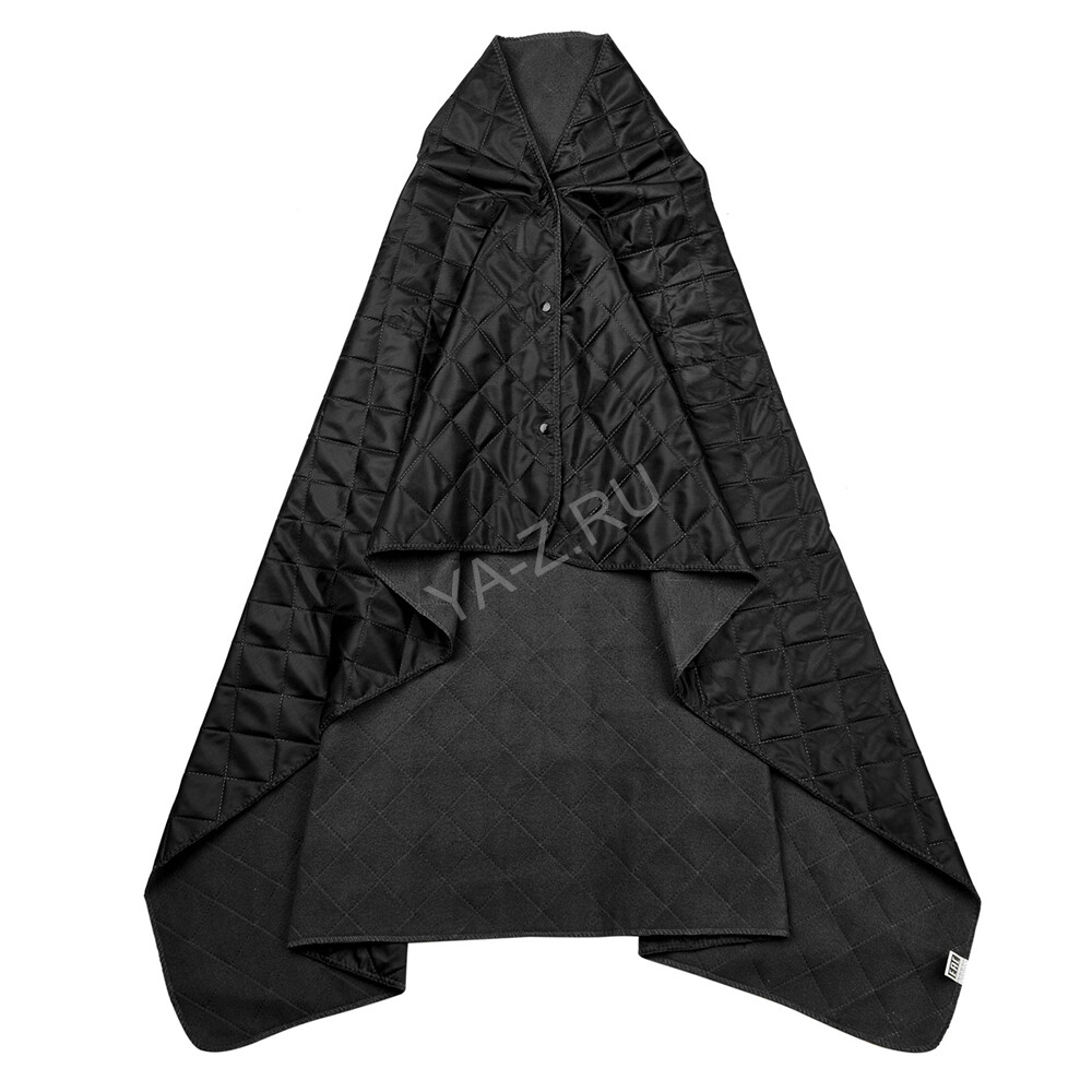 Плед PONCHO, черный