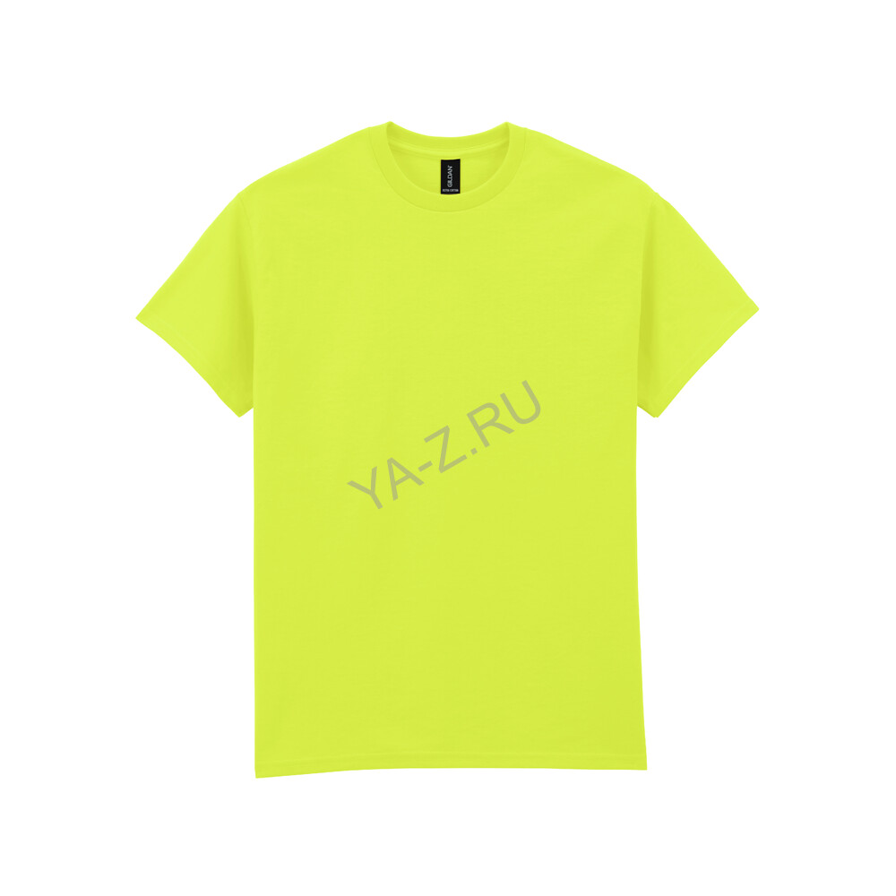 Футболка ULTRA COTTON, ЖЕЛТЫЙ НЕОН L
