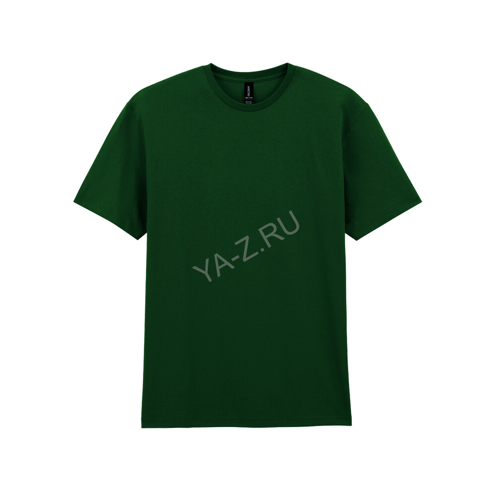 Футболка LIGHT COTTON, ТЕМНО-ЗЕЛЕНЫЙ 2XL