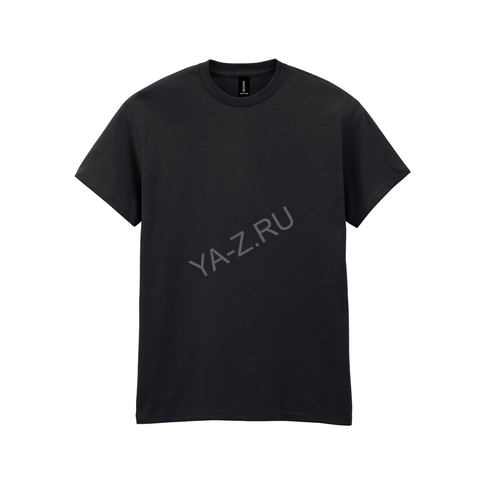 Футболка HEAVY COTTON, ЧЕРНЫЙ 5XL