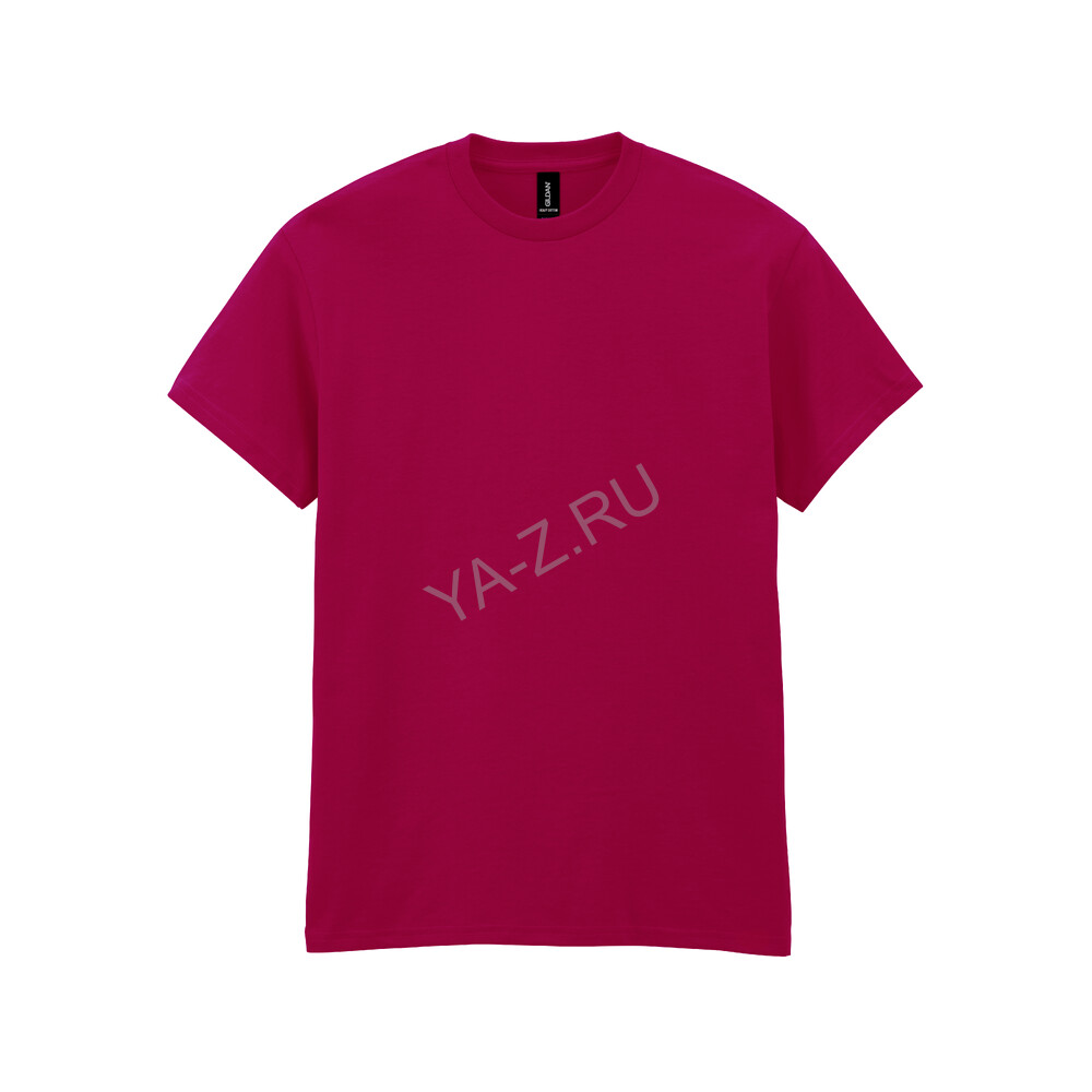 Футболка HEAVY COTTON, ТЕМНО-ВИШНЕВЫЙ 2XL