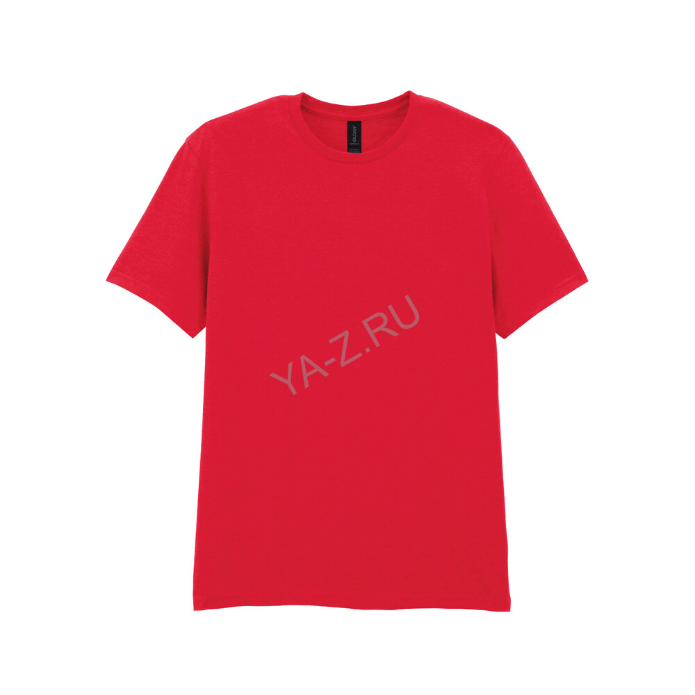 Футболка SOFTSTYLE, КРАСНЫЙ 3XL