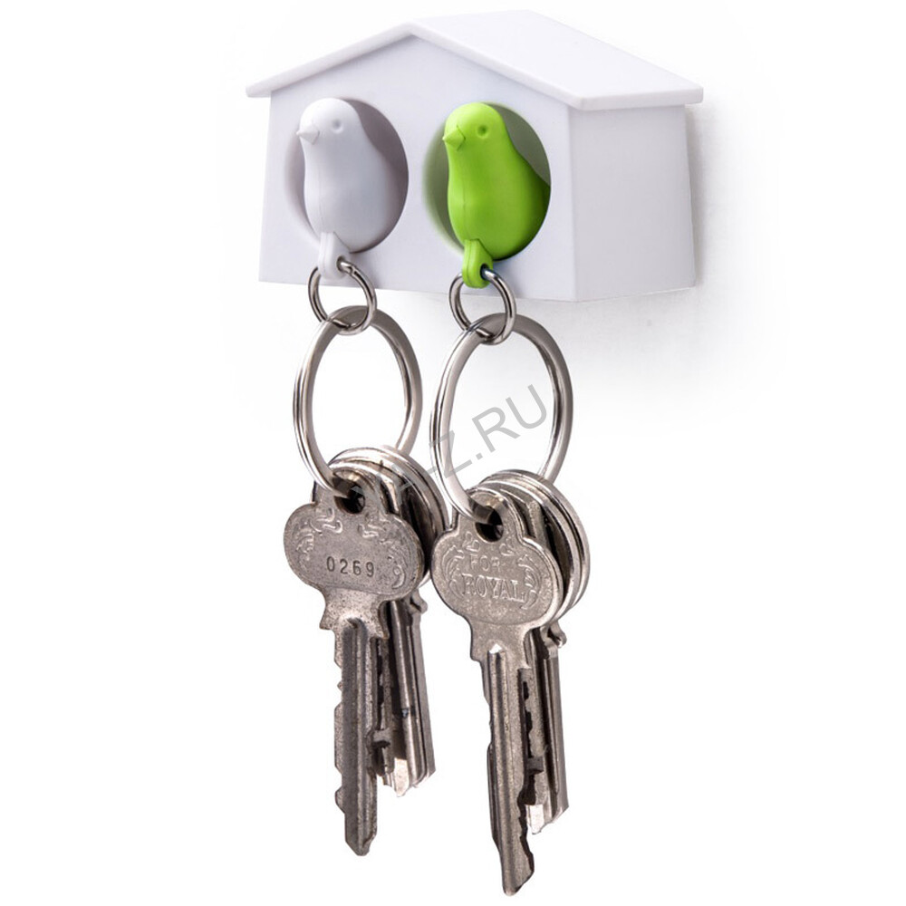 Держатель и брелок для ключей двойной Mini Duo Sparrow