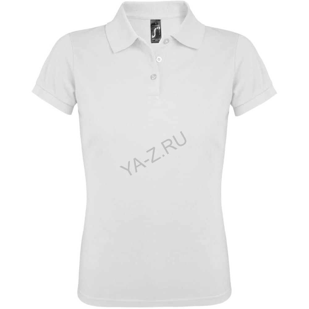 Рубашка поло женская Prime Women 200 белая, размер XXL