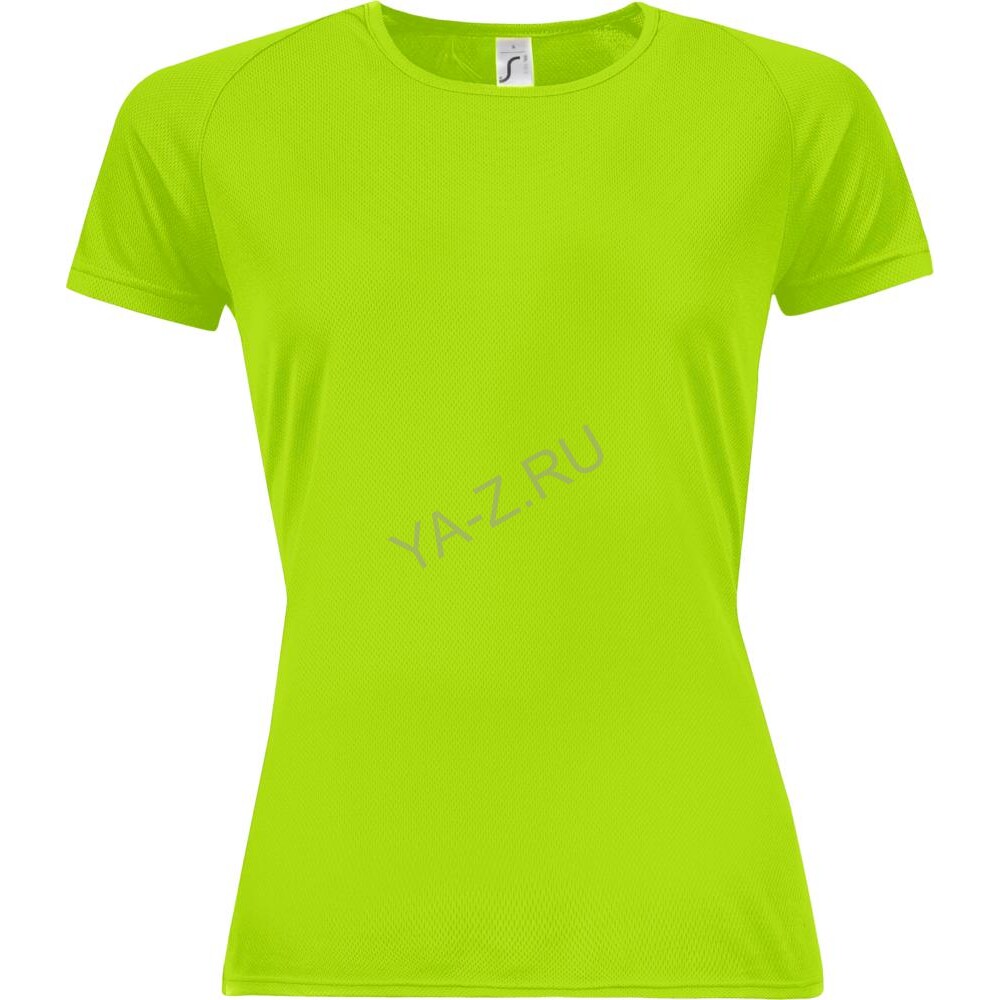 Футболка женская Sporty Women 140 зеленый неон, размер XXL
