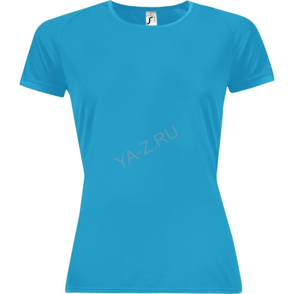 Футболка женская Sporty Women 140 бирюзовая, размер XXL