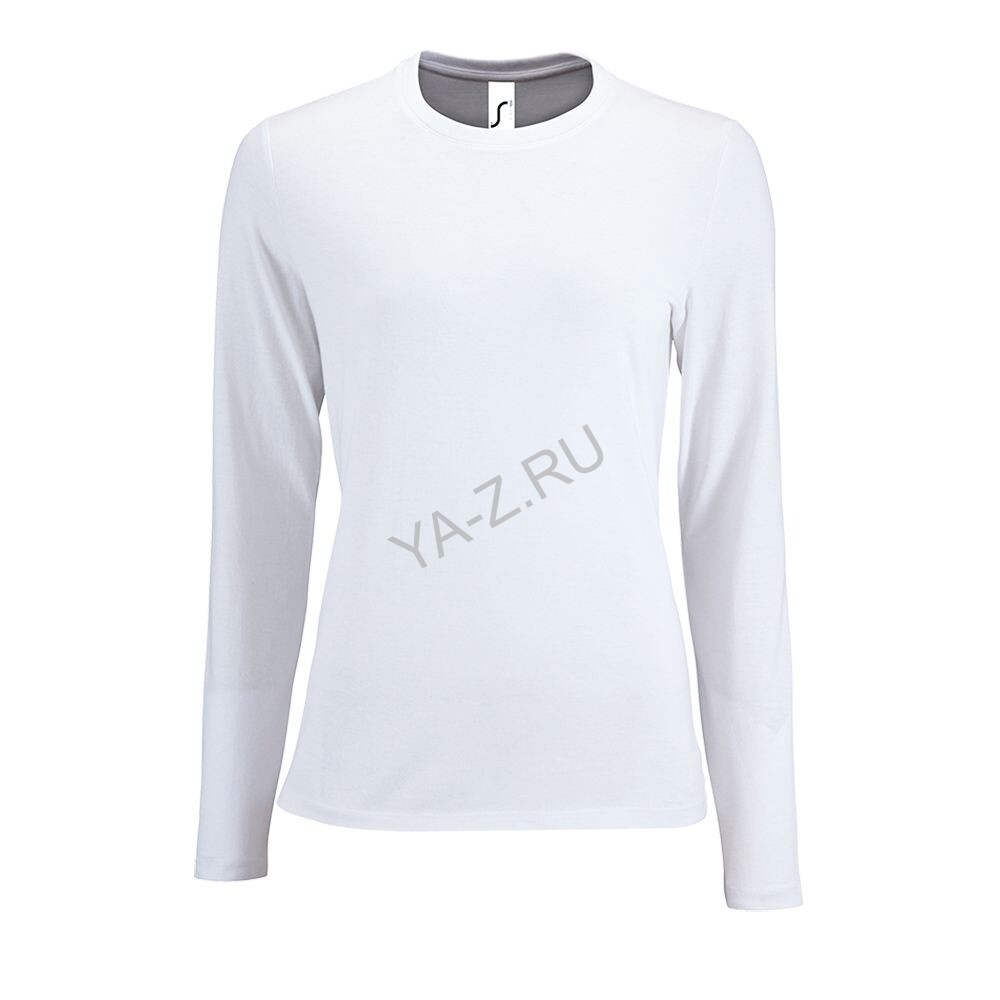 Футболка с длинным рукавом Imperial LSL Women белая, размер XXL