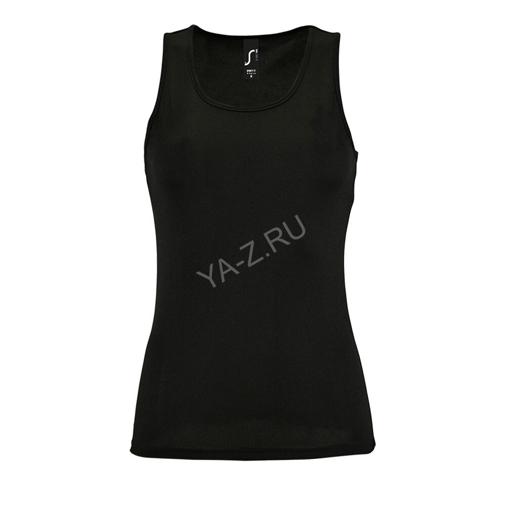Майка женская Sporty TT Women черная, размер XS