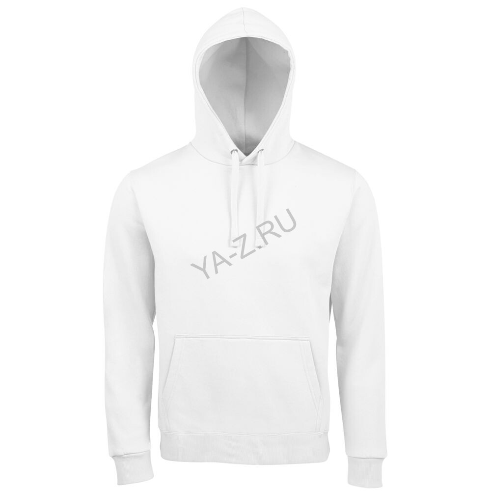 Толстовка унисекс Spencer белая, размер 3XL