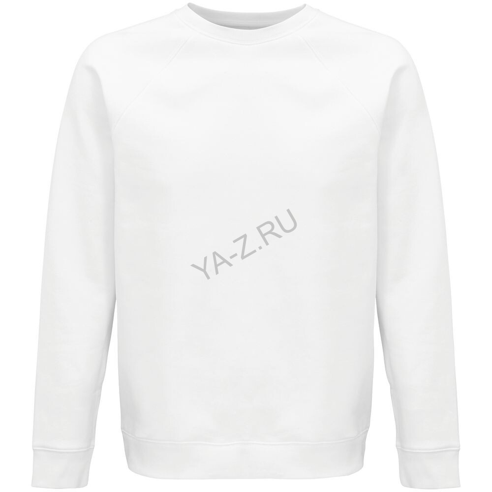 Свитшот унисекс Space, белый, размер XXL