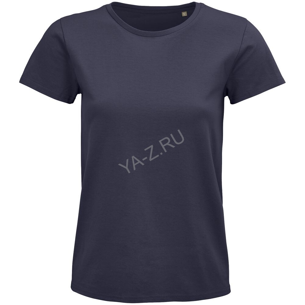 Футболка женская Pioneer Women, темно-серая (графит), размер XXL