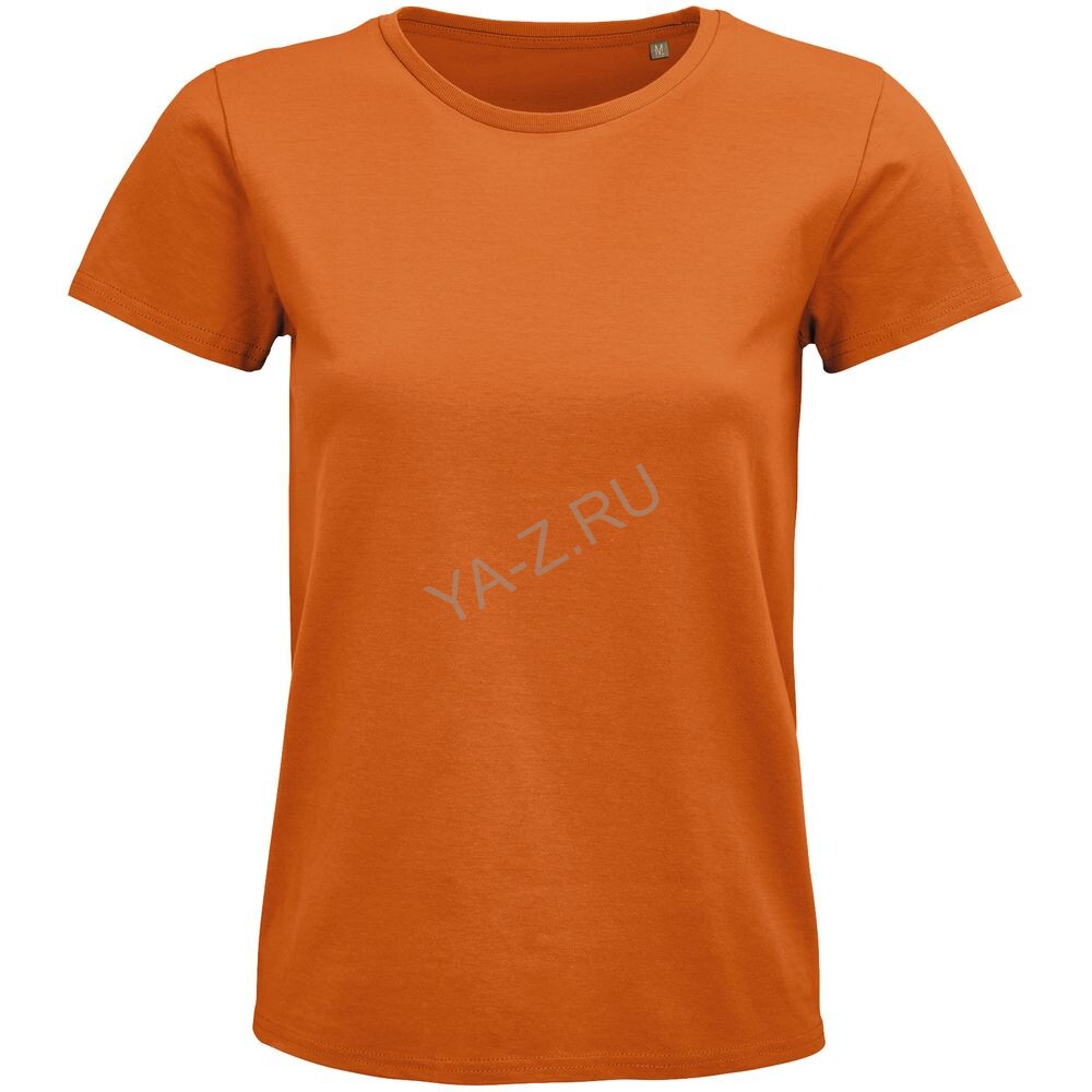Футболка женская Pioneer Women, оранжевая, размер XL