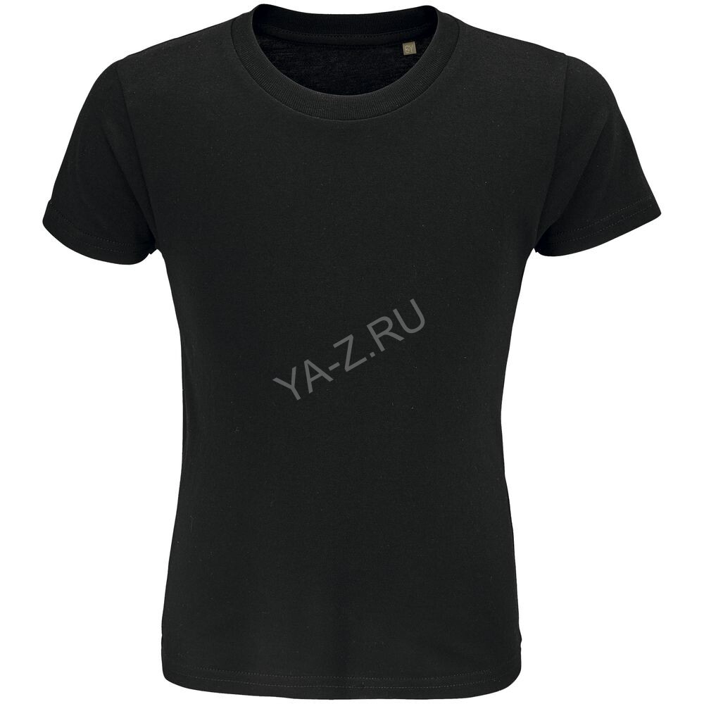 Футболка детская Crusader Kids, черная, на рост 118-128 см (8 лет)