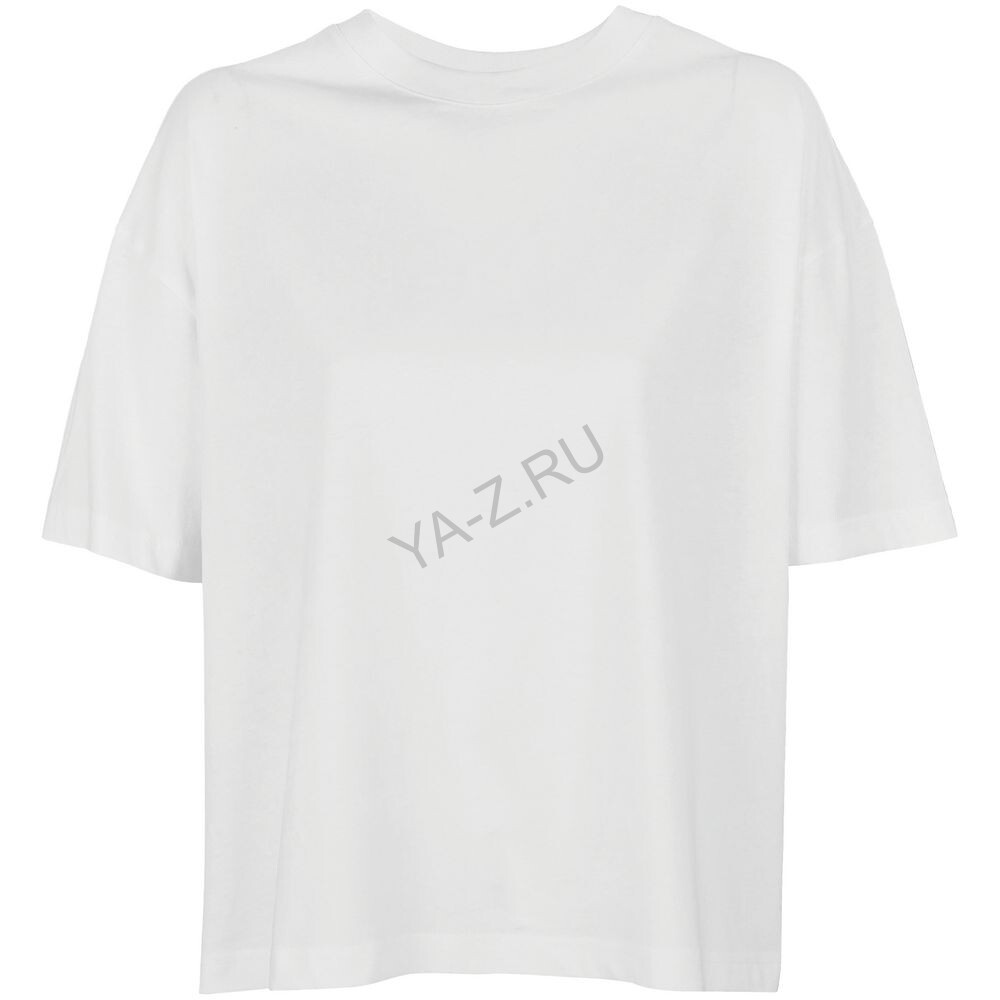 Футболка оверсайз женская Boxy Women, белая, размер XS