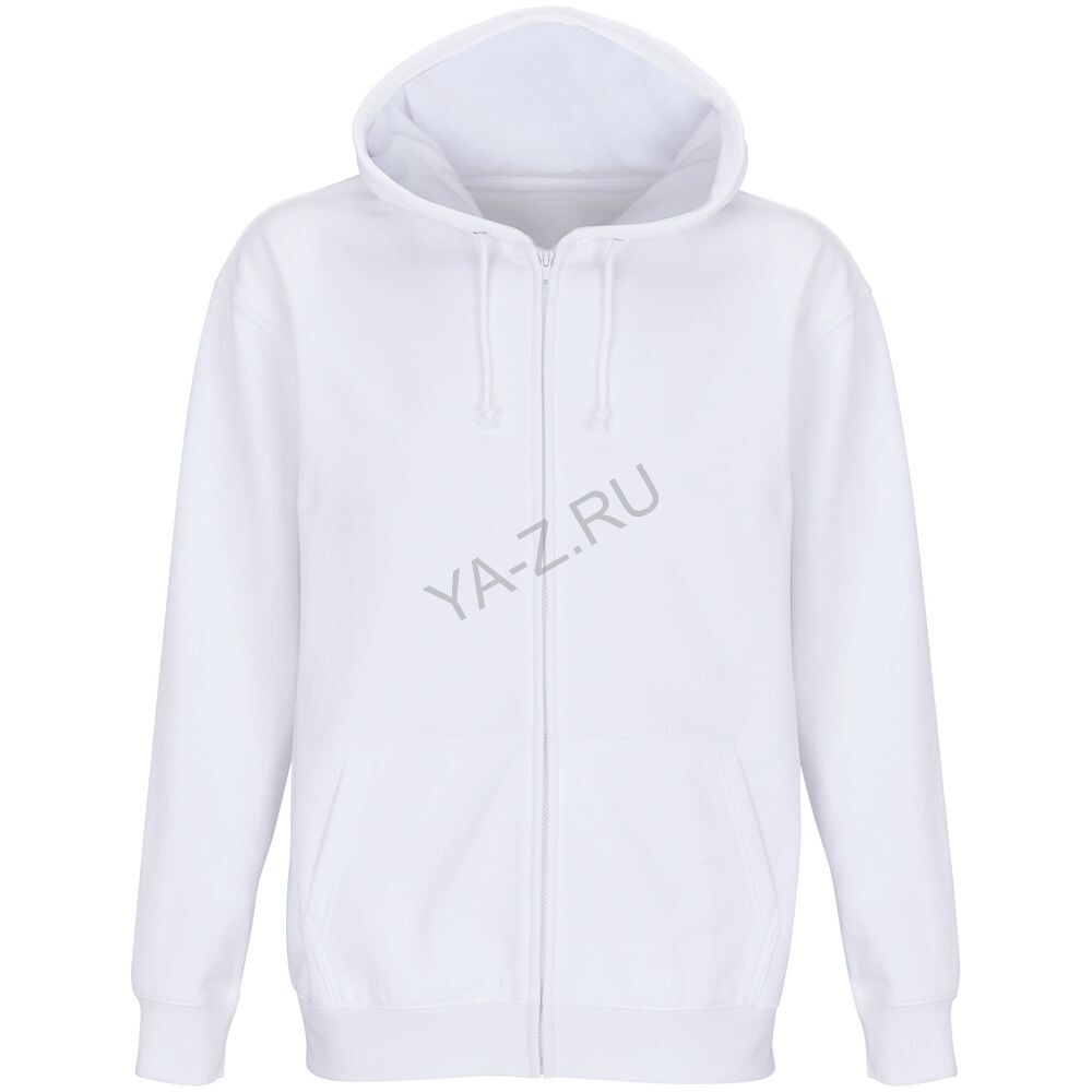 Толстовка унисекс Carter, белая, размер XS