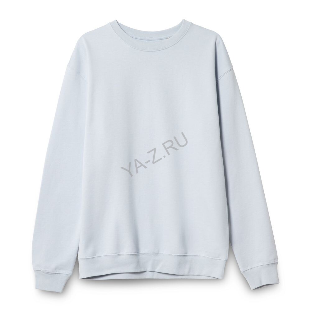 Свитшот унисекс Columbia, голубой, размер XXL