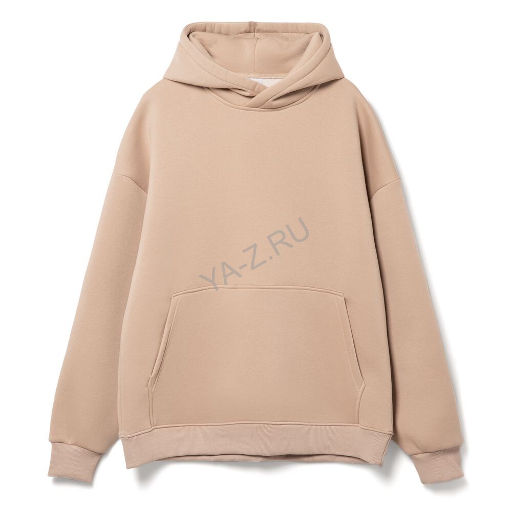 Худи Kulonga Oversize, бежевое, размер XL/XXL