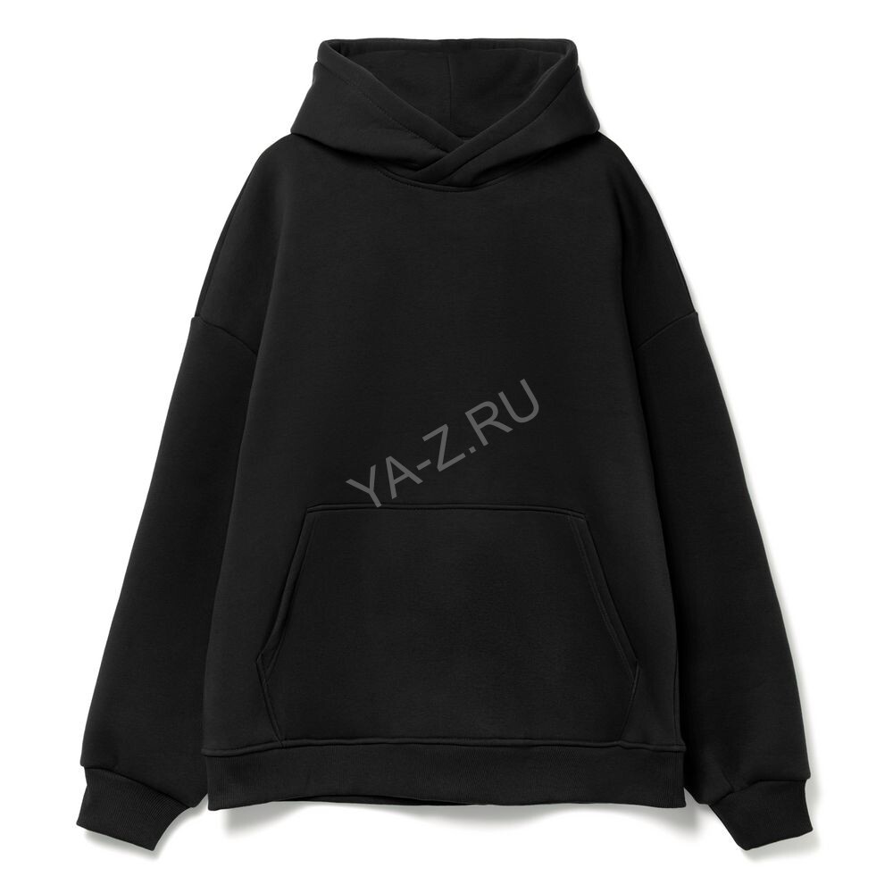 Худи Kulonga Oversize, черное, размер 3XL/4XL