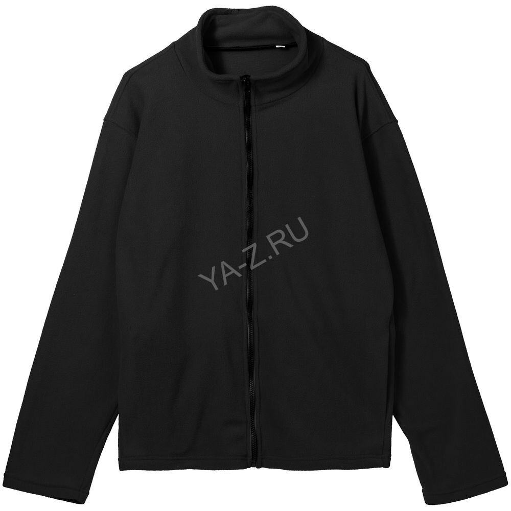 Куртка флисовая унисекс Manakin, черная, размер XL/XXL