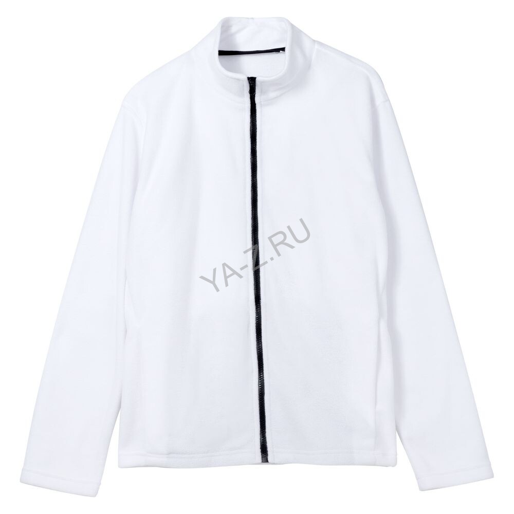 Куртка флисовая унисекс Manakin, белая, размер M/L