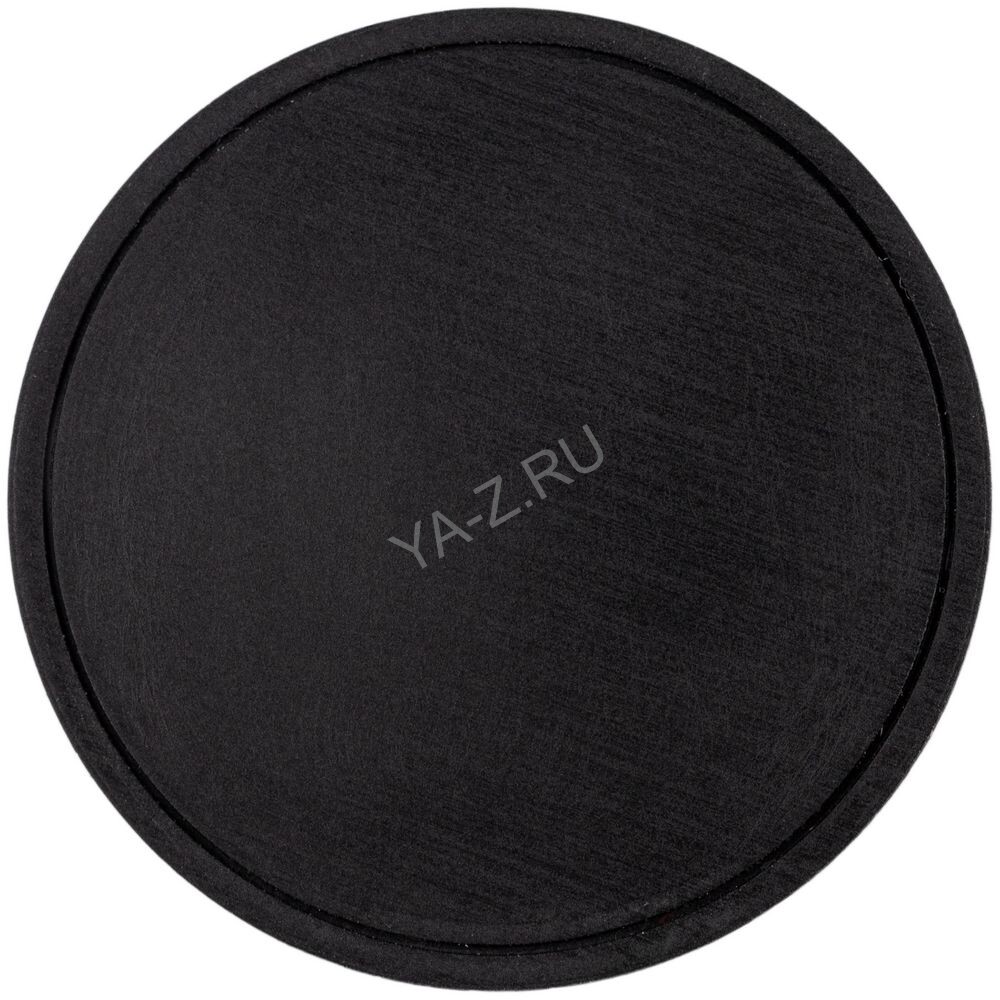 Лейбл из ПВХ Dzeta Round, L, черный
