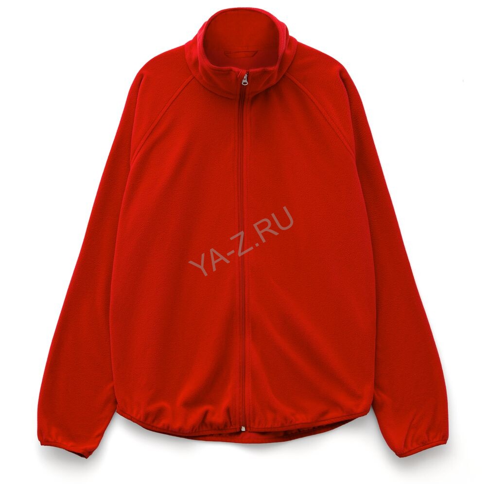 Куртка флисовая унисекс Fliska, красная, размер XL/XXL