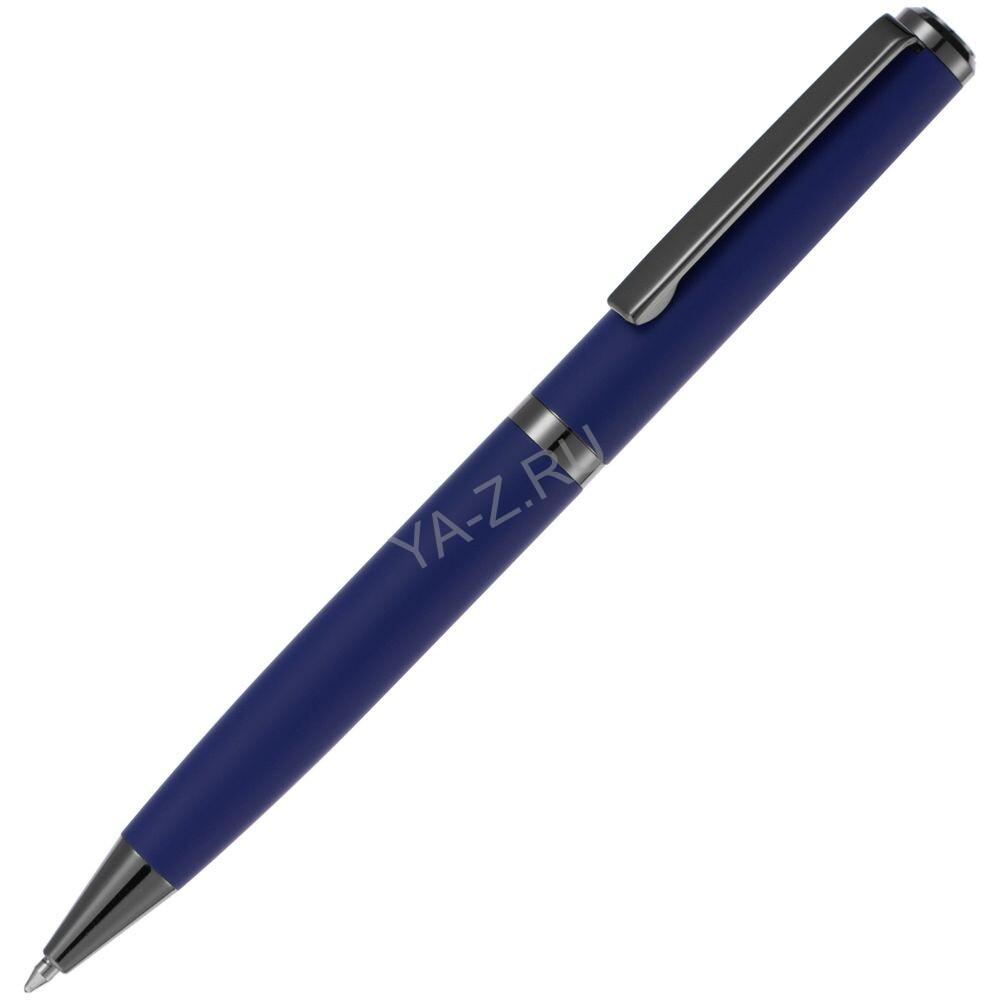 Ручка шариковая Inkish Gunmetal в футляре, синяя