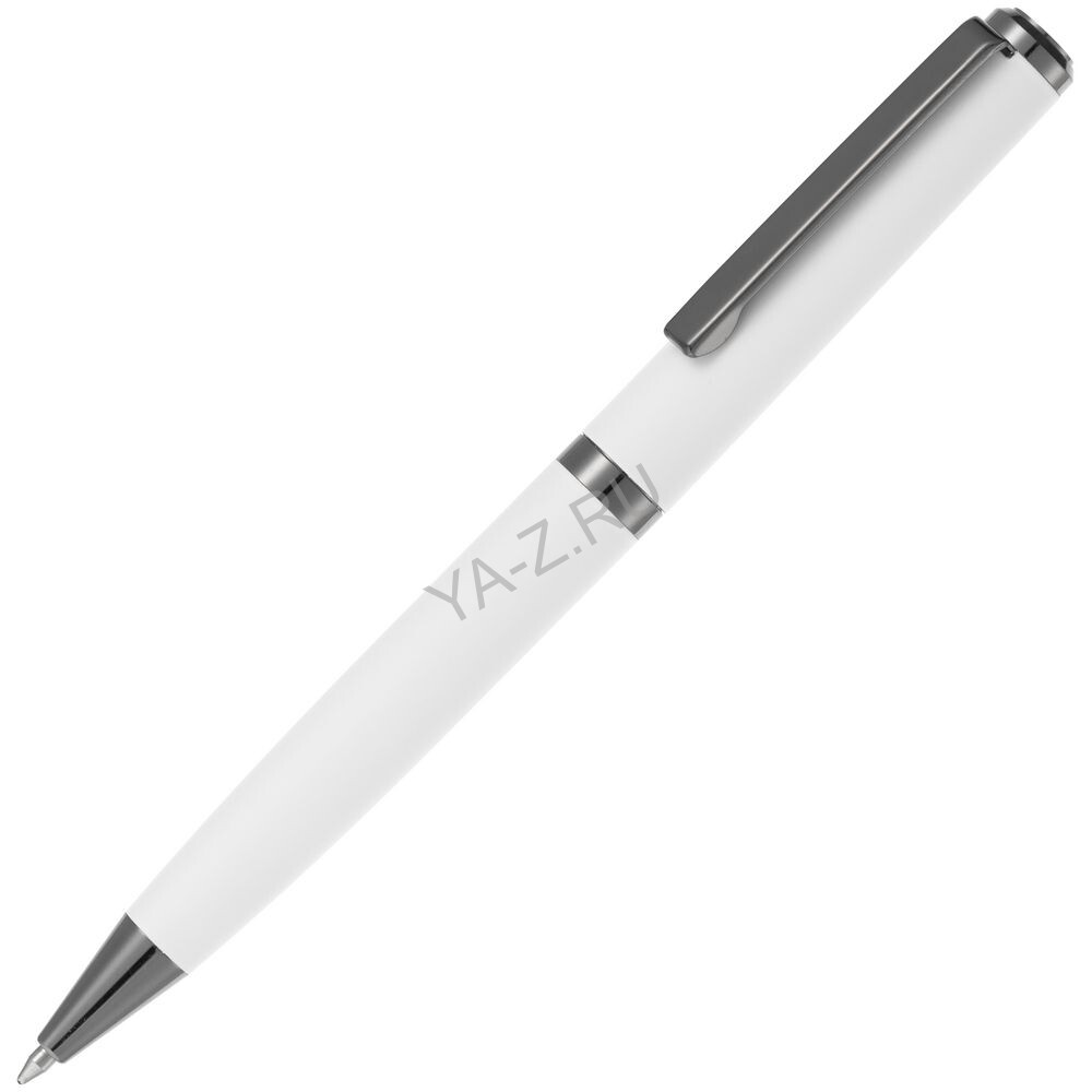 Ручка шариковая Inkish Gunmetal в футляре, белая