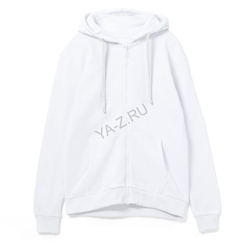 Толстовка на молнии с капюшоном Siverga 2.0, белая, размер 3XL