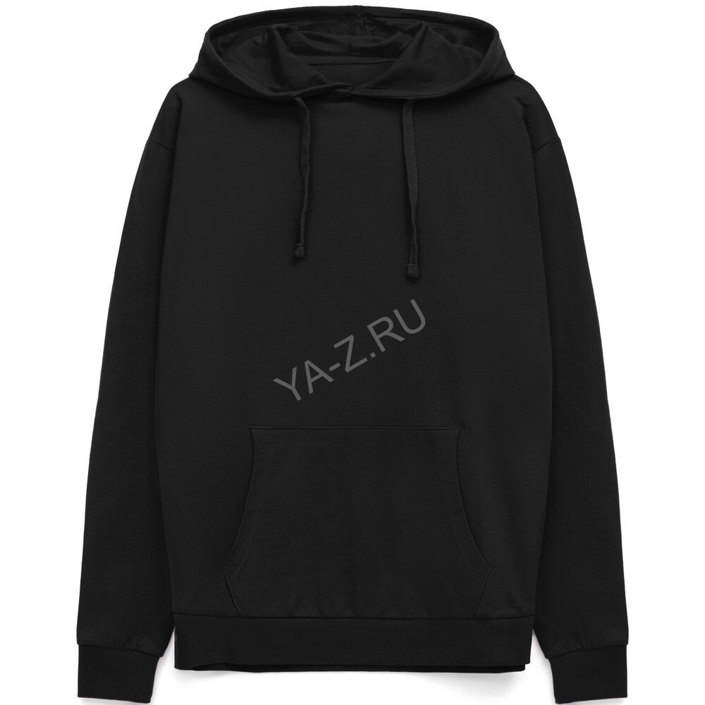 Худи унисекс Westray, черное, размер XXL