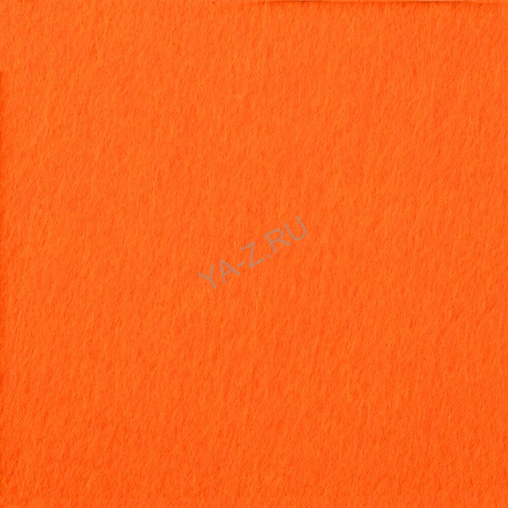 Заготовка из фетра Felt 100, оранжевый неон