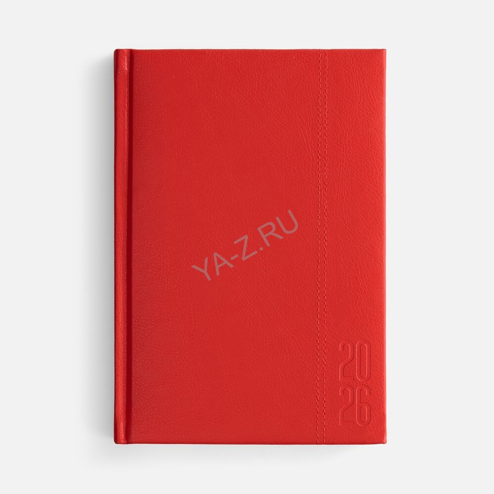 Ежедневник Baza, датированный, красный