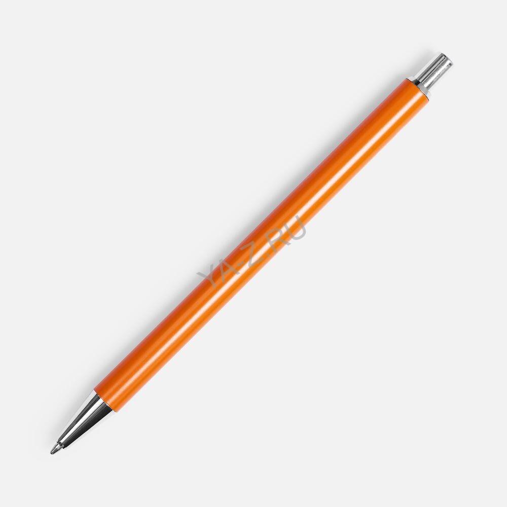 Ручка шариковая Slim Beam, оранжевая
