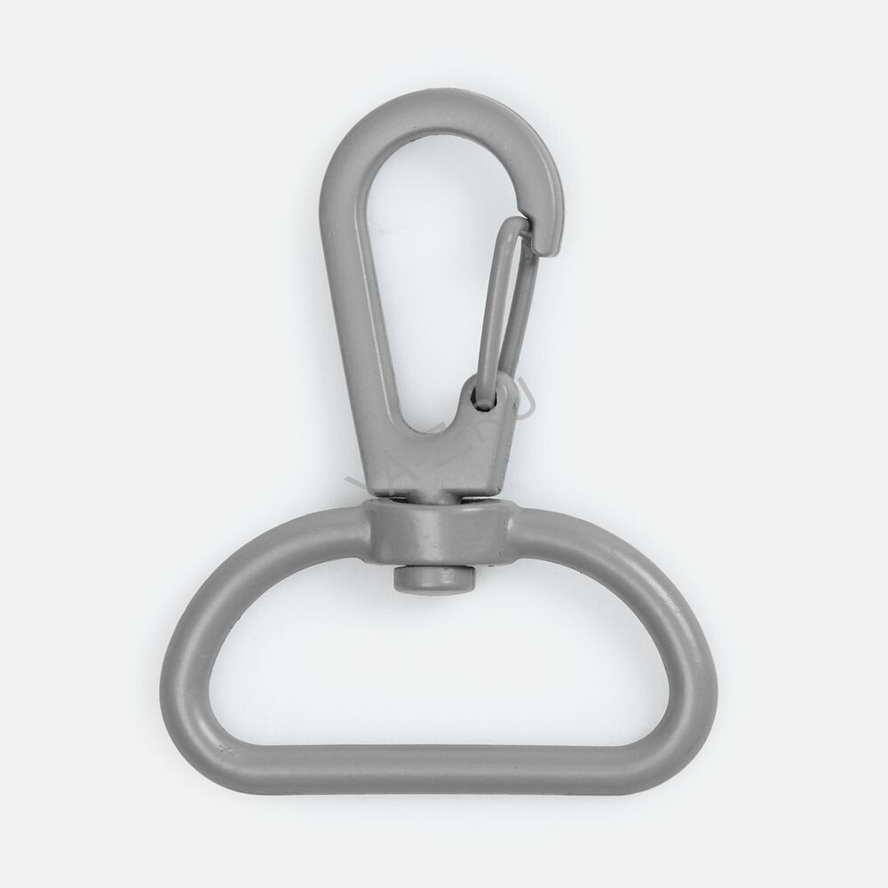 Застежка-карабин Snap Hook, L, серая