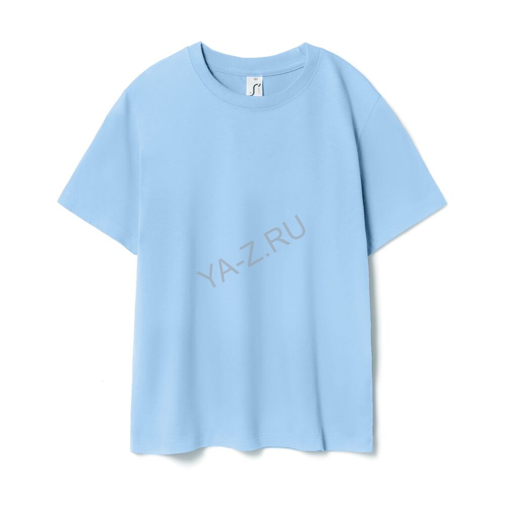 Футболка детская Regent Kids 150 голубая, на рост 118-128 см (8 лет)
