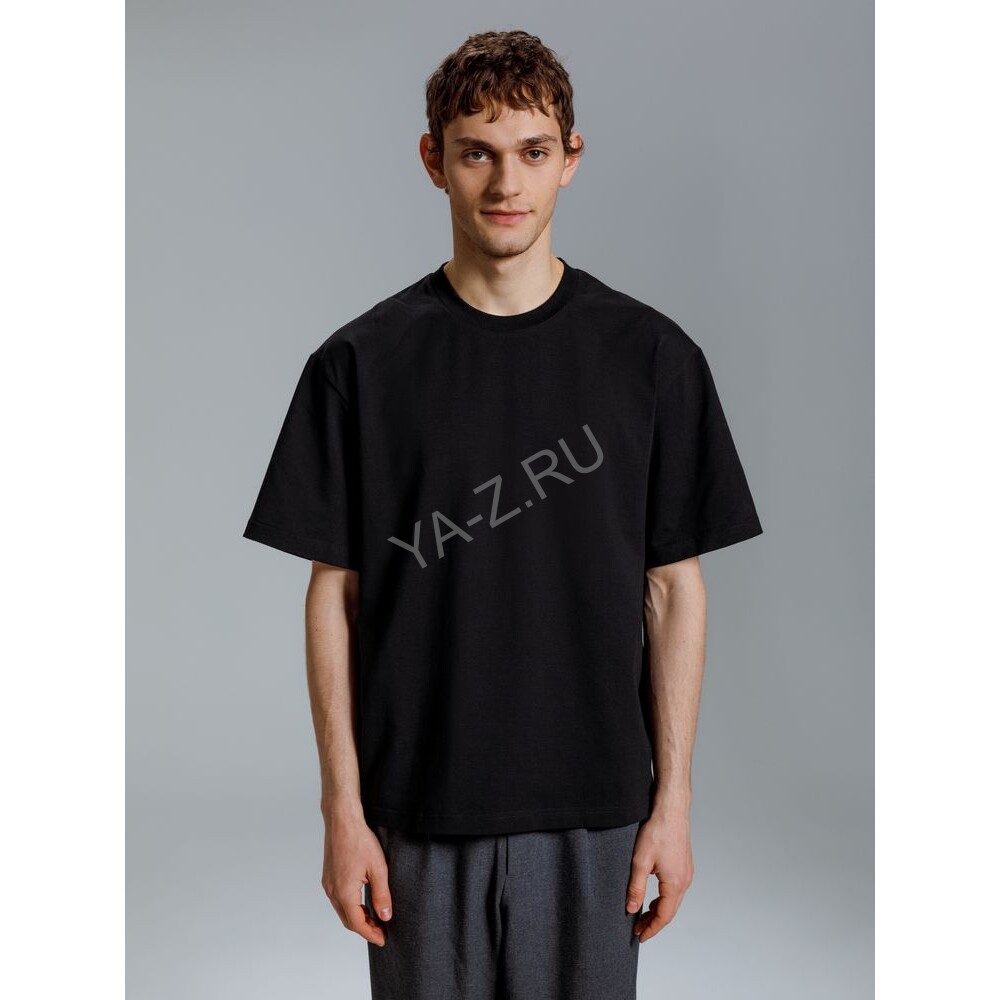 Футболка оверсайз Kangas, черная, XL/XXL