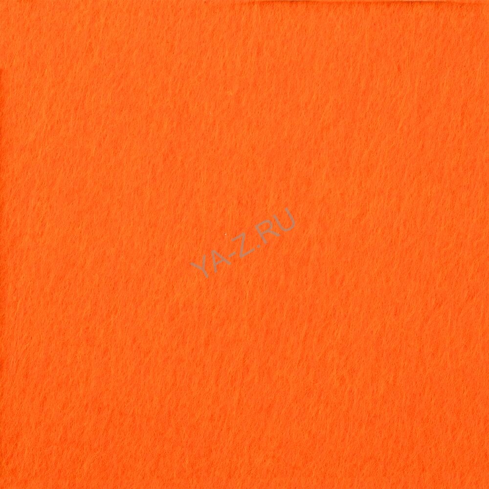 Заготовка из фетра Felt 600, оранжевый неон