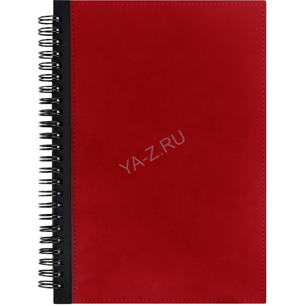 Ежедневник Notera Maxi, недатированный, красный
