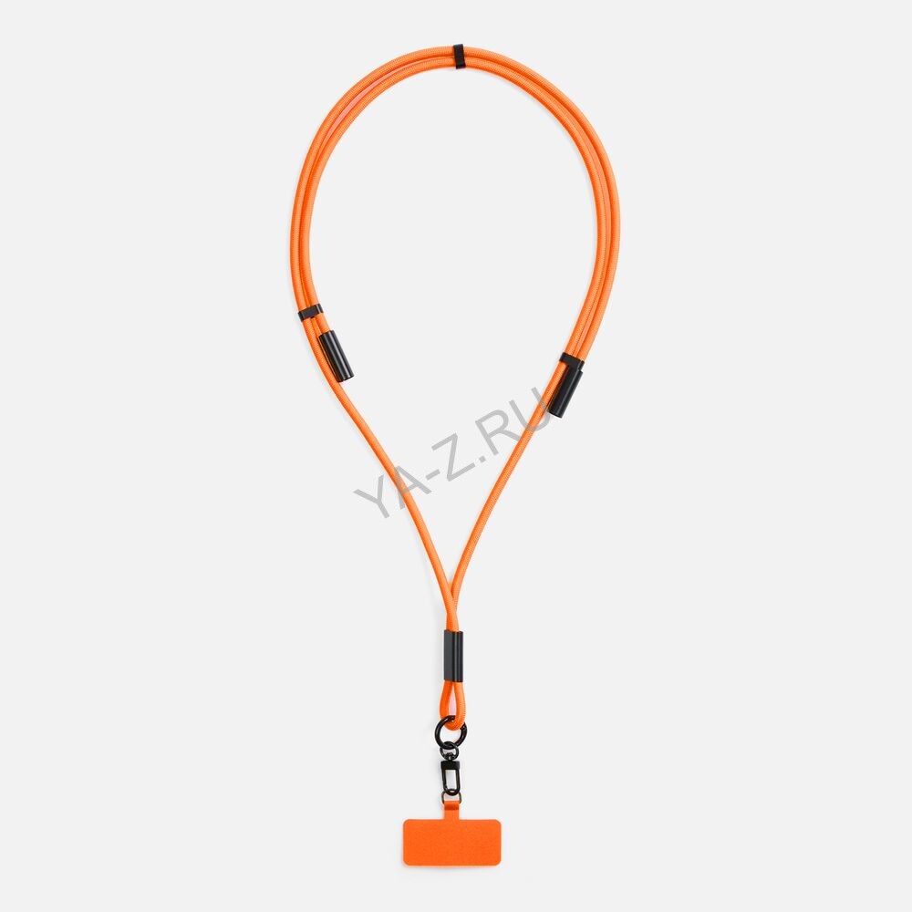 Кабель-ланьярд energyFlex Power Delivery 60 Вт, оранжевый