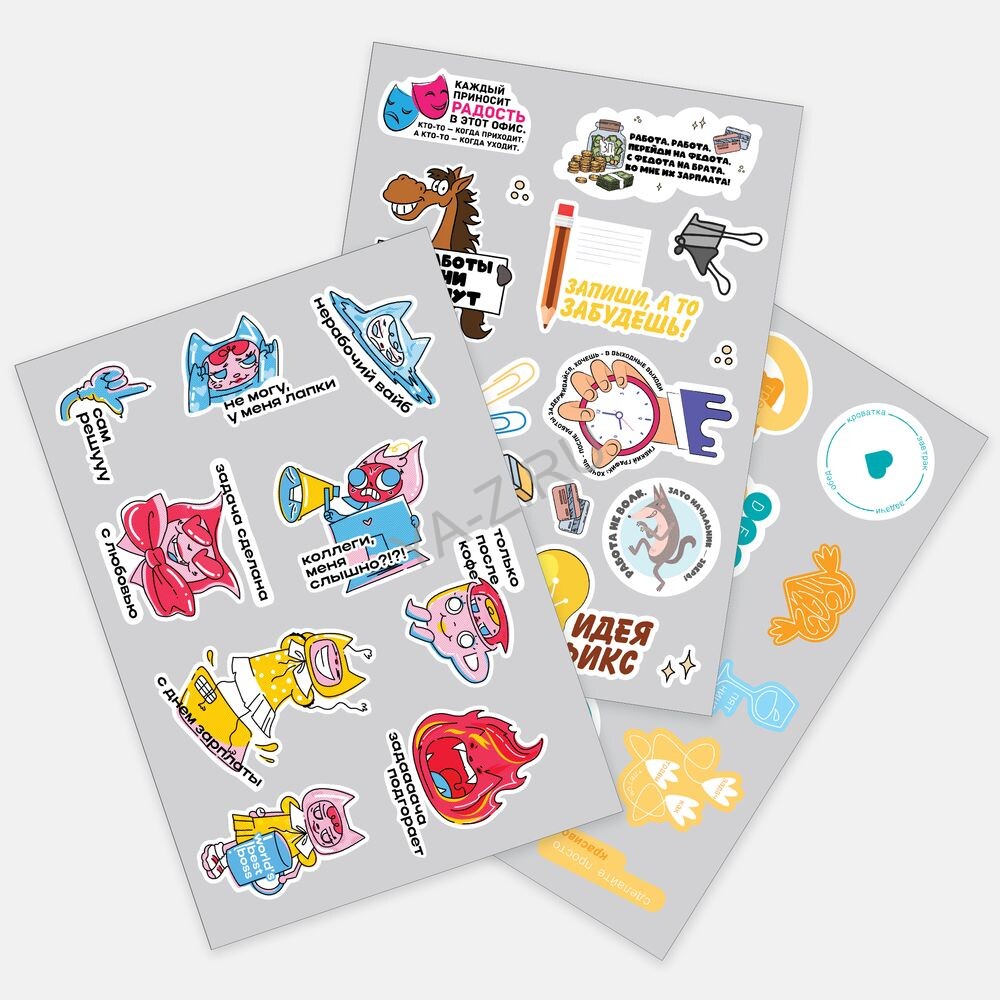 Наклейки UV-DTF Sticker Pack на заказ, S