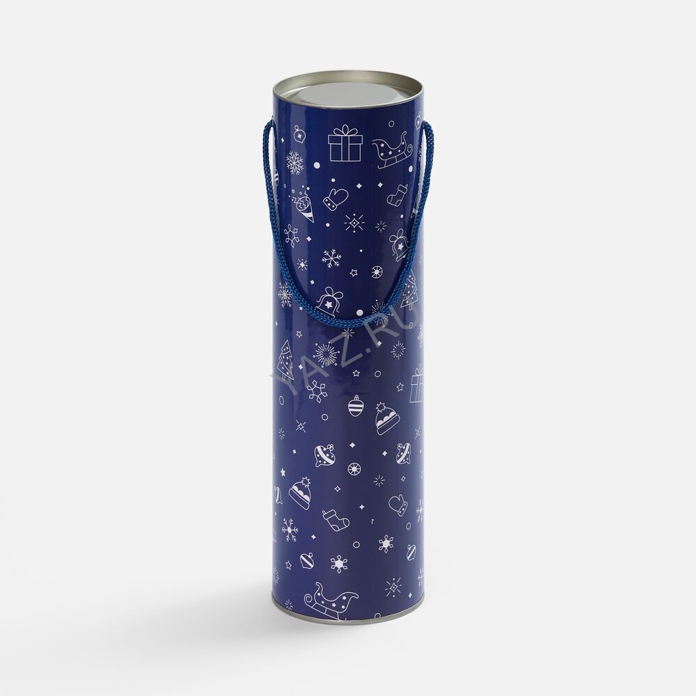 Тубус для бутылки Snowlace, синий