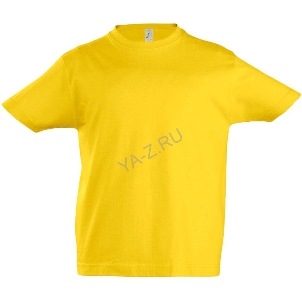 Футболка детская Imperial Kids 190 желтая, на рост 118-128 см (8 лет)