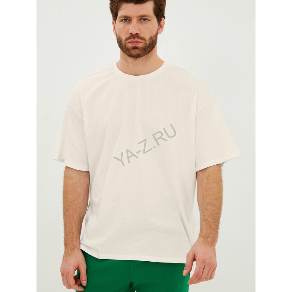 Футболка Oversize Premium, молочно-белая, размер M