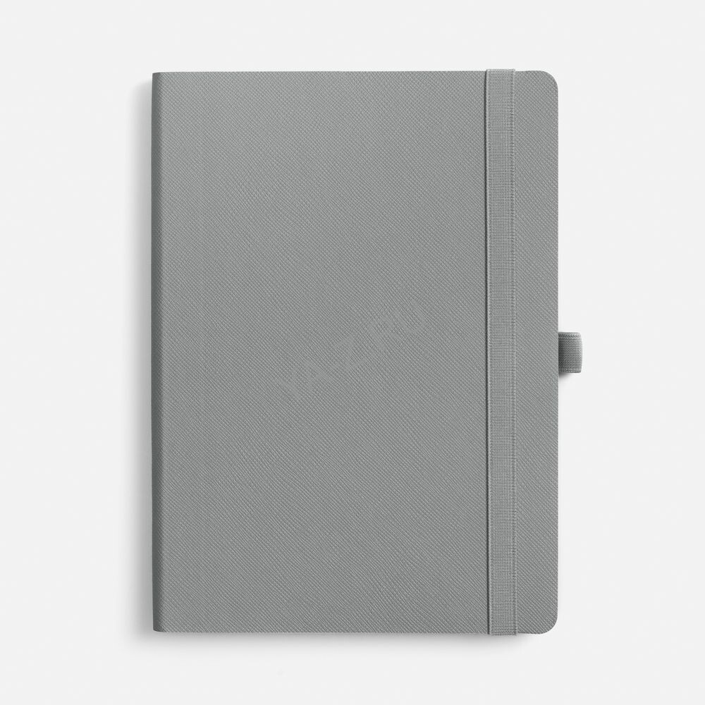 Ежедневник Peel Flex, недатированный, серый
