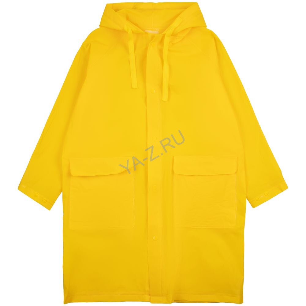 Дождевик детский RainDrop Kids, желтый, 8 лет (рост 118-128)