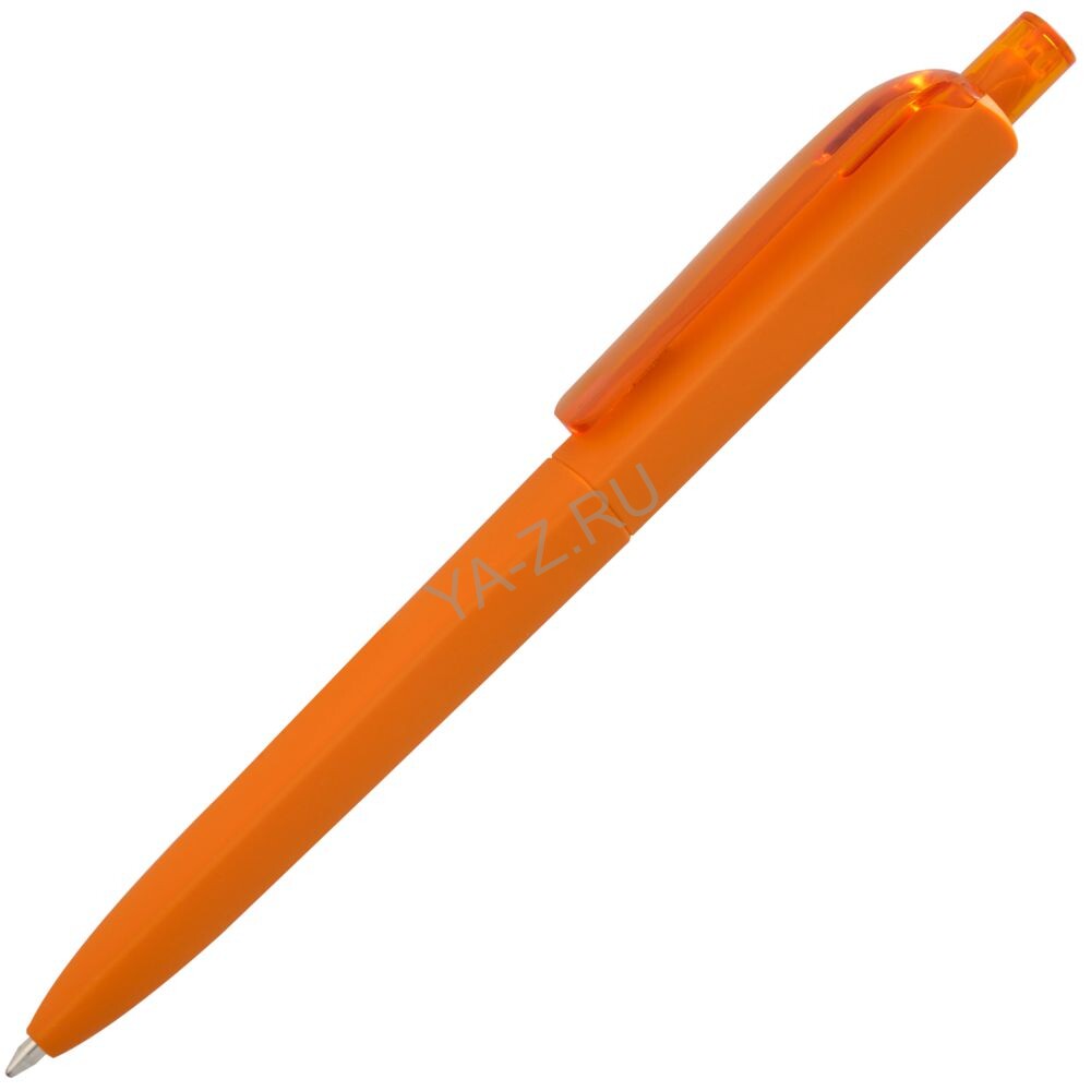 Ручка шариковая Prodir DS8 PRR-T Soft Touch, оранжевая